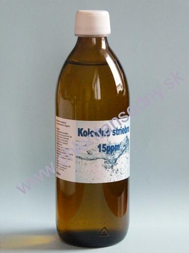 Koloidné striebro 15ppm - 500ml