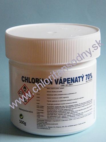 Chlornan vápenatý 70% granulovaný - 500g